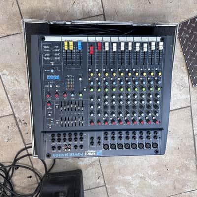 Spirit by Soundcraft Powerstation Powered Mixer W/Effects & EQ In Flight Case #3 imagen 5