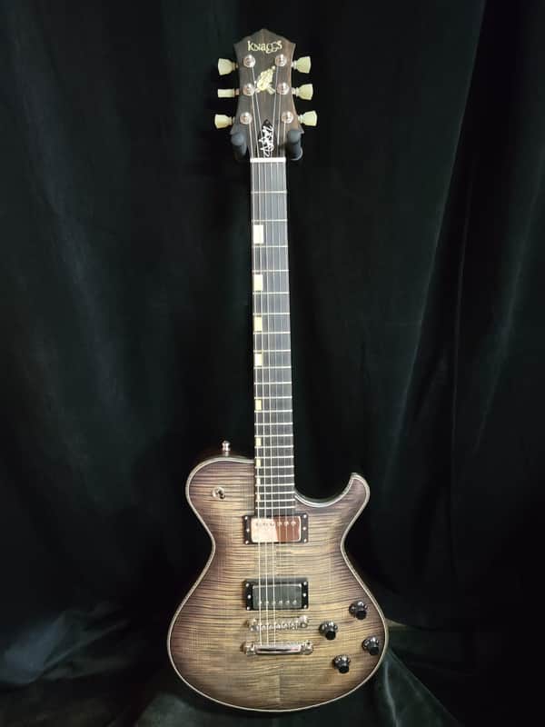Knaggs Steve Stevens SSC-T1 USA Electric Guitar Tier 1 Flame Top image 1