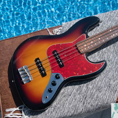 1999 Fender JB-62 '62 Jazz Bass Reissue - CIJ Crafted in Japan - Pro Set Up! w Perfect Frets, Action & Intonation! image 5