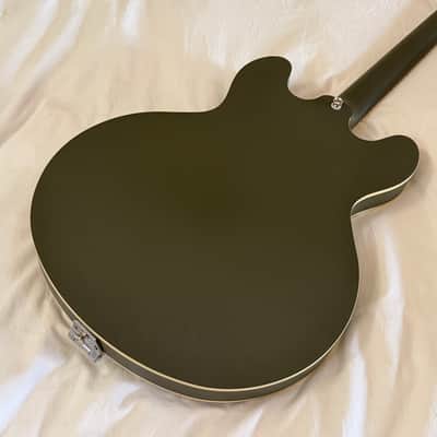 Epiphone Casino with Bigsby Vibrato - Olive Drab - Free Pro Setup image 7