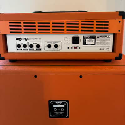 Orange Crush Pro 120W Head with Pro 240W 4x12 Cab 2020 - Orange image 7