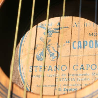 STEFANO CAPONNETTO Handmade in Catania Italy in 1950s image 7