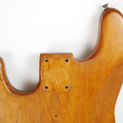 1965 Vintage Fender Jazz Bass Body L-Series Natural ~LIGHT WEIGHT~ USA 1960s Pre-CBS image 5