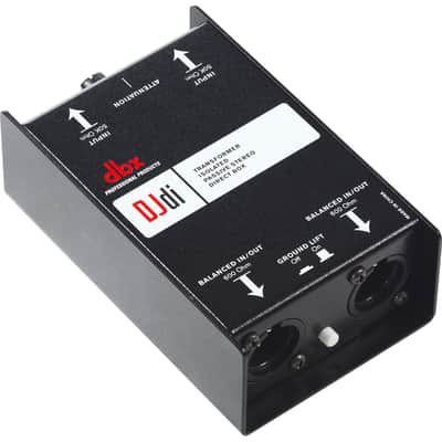 dbx DJDI 2-Channel Passive Direct Box image 1