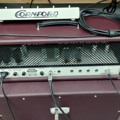 RARE! Cornford MK 50H Mark II 2008 - Oxblood w/matching Cornford 4x12 Cabinet image 6