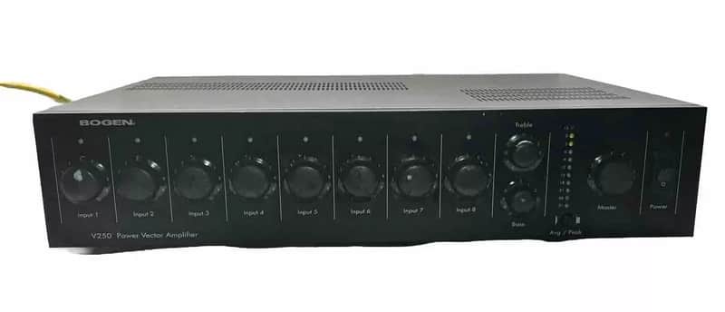 Bogen V250 Power Vector Modular Input 250W Amplifier WITH TBL1S & 2 MIC1S Module 90s image 1