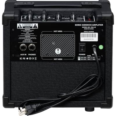 Epiphone Power Players Sonic Sidekick Guitar Combo Amplifier (15 Watts, 1x6") image 3