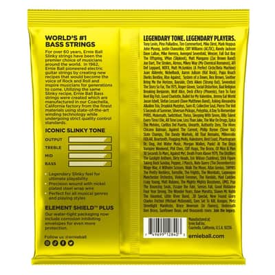 Ernie Ball 2840 Nickel Wound Beefy Slinky 65-130 image 2