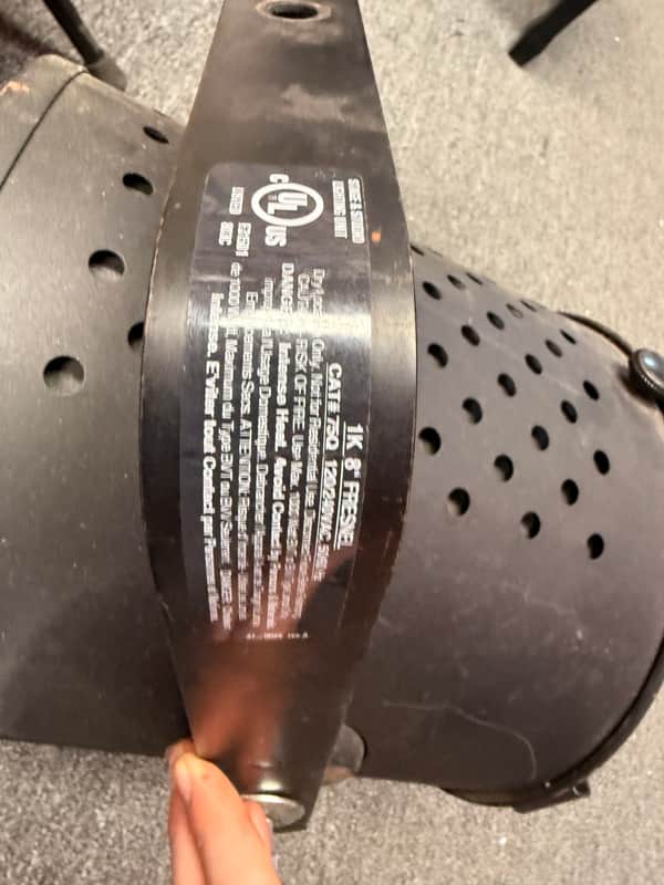 Altman 1k 8-Inch Fresnel Stage & Studio Lighting Fixture