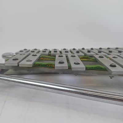 Jenco A440 2-Octave Glockenspiel 25-Bar Decatur ILL USA Marching Bell Lyra Lyre image 6