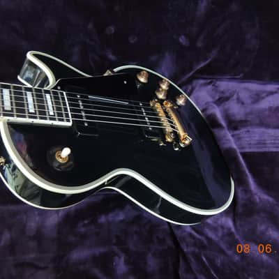 Edwards  E-LP-130CD/P "1954" Black Beauty with Case. WCR P90's! image 17