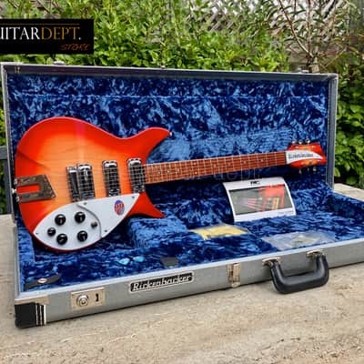 ♚ PRISTINE ♚ 2017 RICKENBACKER 350V63 Liverpool ♚ LUSH DEEP FIREGLO !♚ 6.2 LBS !♚ TOASTERS♚SAVE ££s. *360*330*325 image 1