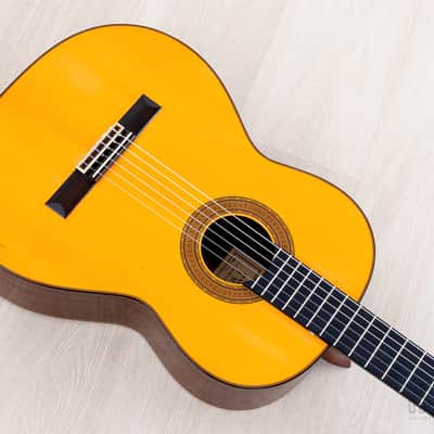 1979 Hakusui Imai C10 Vintage Classical Guitar, Spruce + Rosewood w/ Case image 10