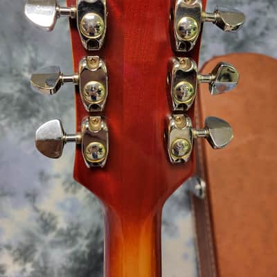 Video Demo Vintage 1973 Electra Model 2245 Super Rock Japan Les Paul Style Pro Setup New Strings New Hard Shell Case image 12