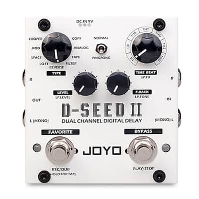Reverb.com listing, price, conditions, and images for joyo-d-seed-ii-stereo-delay-pedal