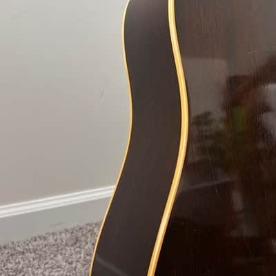 Gibson J-45 Deluxe 1969? Cherry Sunburst image 5