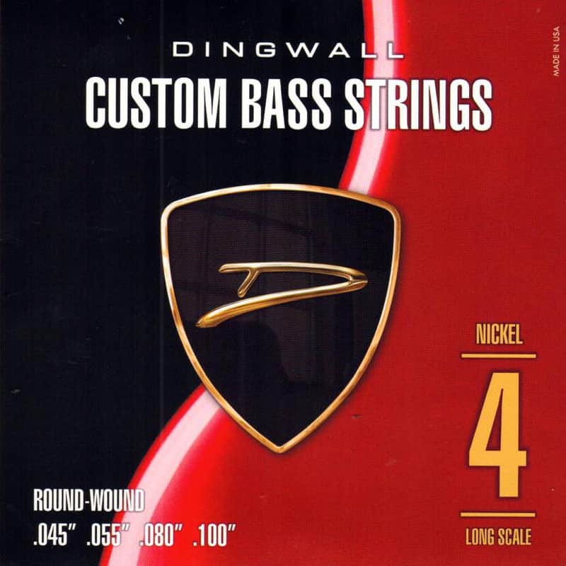 Dingwall Multi-Scale 4 String Set for Long-Scale Fan Fret Bass image 1