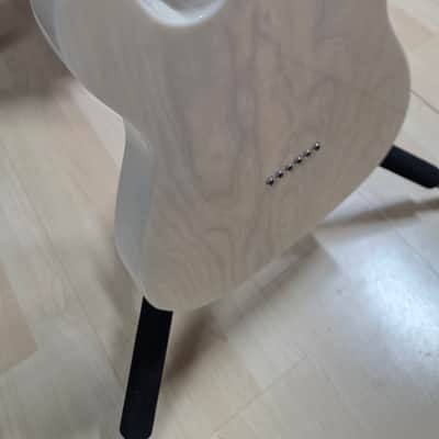 ESP Vintage Telecaster 80s Ash Body White Blonde MJ Japan MIJ 1980's Tele Fender Headstock 400 series TE Guitar image 22