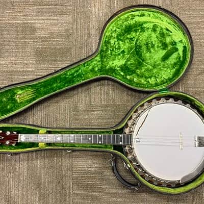 1924, Boston, MA. Made Vega Vegaphone Professional Tenor Banjo, S/N 74533, w/ OHSC, Very Good Condition image 1