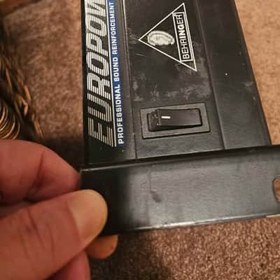 2 JRX100 PA Speakers with Stands and Behringer Amplifier image 2