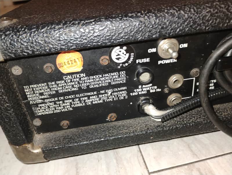 Peavey MK-III mp4 Series 4-channel Powered Mixer 80s image 1
