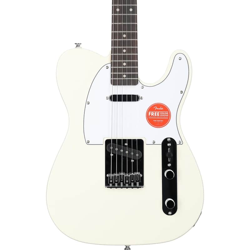 Squier Affinity Telecaster Electric Guitar, Laurel Fingerboard, Olympic White image 1