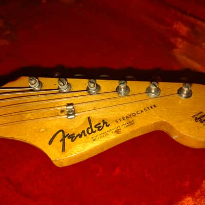1964 Fender Stratocaster Olympic White Custom Color Body-Only Refin- Ideal Player Strat w/Case! image 9