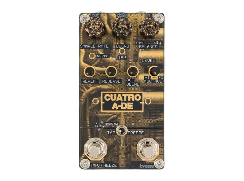 Maneco Labs Cuatro A De Delay + Reverb Pedal [DEMO] image 1