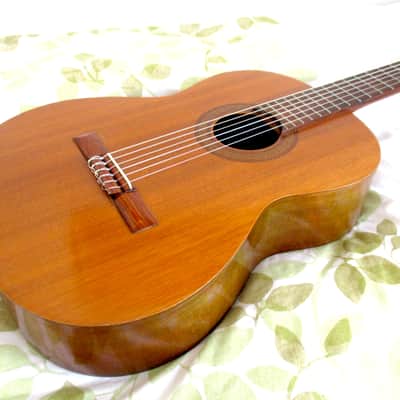 Aria  550 vintage classical guitar Japan  bone nut and saddle amazing tone,  player &  new set-up image 3