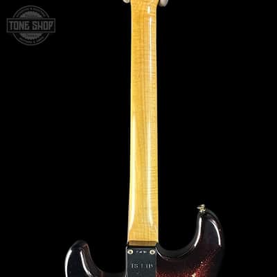 Fender Custom Shop 1963 Stratocaster Relic 3 Tone Sunburst Sparkle w/case TSLTD2OF10 image 9