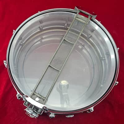 Rogers Dyna-Sonic 14x5 Snare Drum 1960s - Chrome Over Brass image 6