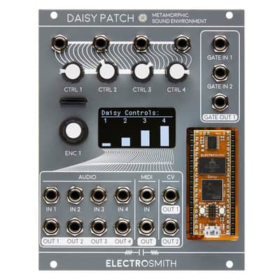 Electro-Smith Daisy Patch in 4MS POD 20HP Eurorack enclosure with power brick image 13
