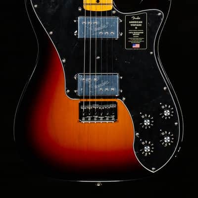 Fender American Vintage II 1975 Telecaster Deluxe 3-Color Sunburst (804) image 3