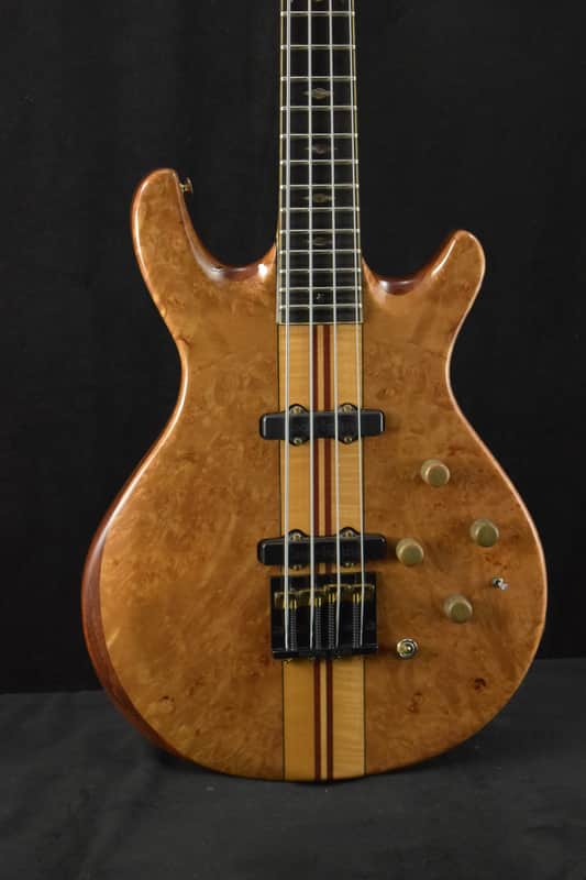 Moonstone Eclipse Deluxe 4-String Bass Natural image 1