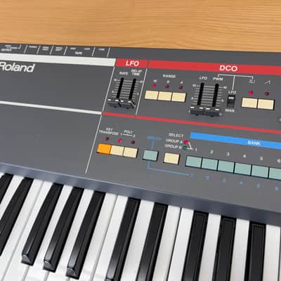 ✅ Sale ✅ Roland Juno-106  ✅ incl Original Hard Case  ✅Perfect Working image 6