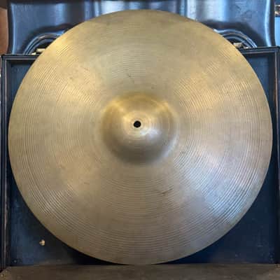 VINTAGE 1970's A. Zildjian 20" Hollow Logo Ride image 1