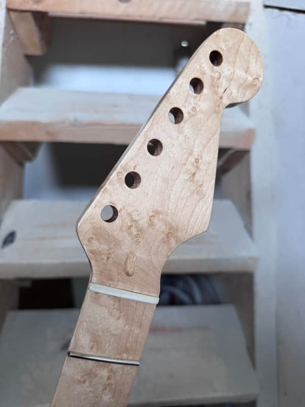 Birdseye maple S style neck image 1