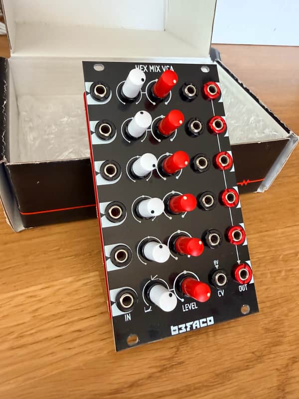 Befaco Hexmix VCA Eurorack Synthesizer Module 2010 - Present - Black image 1