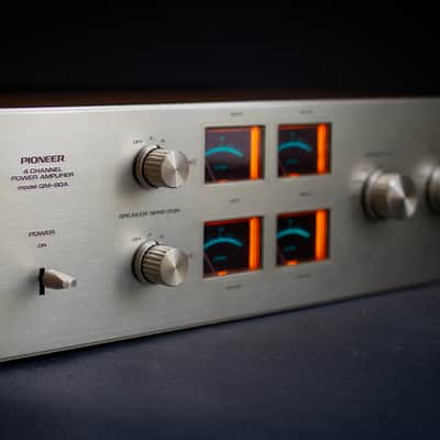 Pioneer SQ 80a Quadrophonic preamp with QM80a power amplifier set of 2 image 12