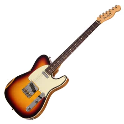 Fender Custom Shop MVP Telecaster Relic - Chocolate 3-Tone Sunburst w/Rosewood Fingerboard - Dealer Select Master Vintage Player Series Electric Guitar image 5