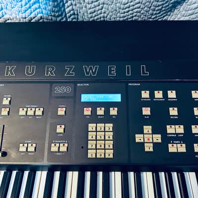 Kurzweil 250 🎹 Vintage Synthesizer Sampler Workstation • Near MINT • Serviced • Fully Loaded • Fred Mollin Collection image 4