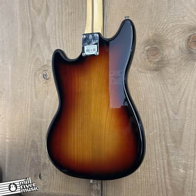 Fender American Performer Mustang Sunburst 2022 MIJ Bridge image 8
