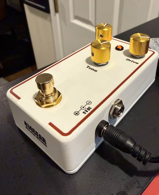PedalPCB Precipice 2026 (Clone of Greer Black Mountain Crunch) - Matte white powder Coated image 1