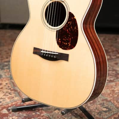 Santa Cruz OM Acoustic Guitar - Sitka Spruce/Indian Rosewood with Hardshell Case image 4