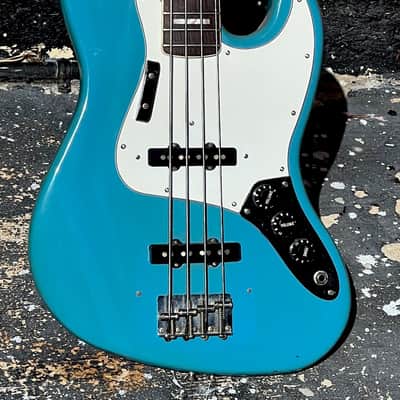 Fender Jazz Bass 1980 - 1-off original Maui Blue International Color ultra clean & cool. image 1