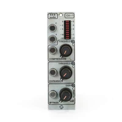 1976 B&B audio / Aphex CX-1 Compressor Expander Limiter Gate Vintage 500-Series Recording Module Unit image 1