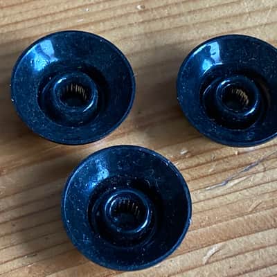 Epiphone Thunderbird Bass Guitar Control Knobs x 3 2006 Korea image 2