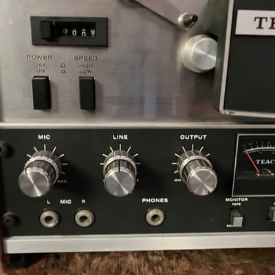 PLEASE READ ENTIRE AD!!! TEAC 2300S 1/4" 4-Track Reel to Reel Tape Deck Recorder 1970s - Silver image 2