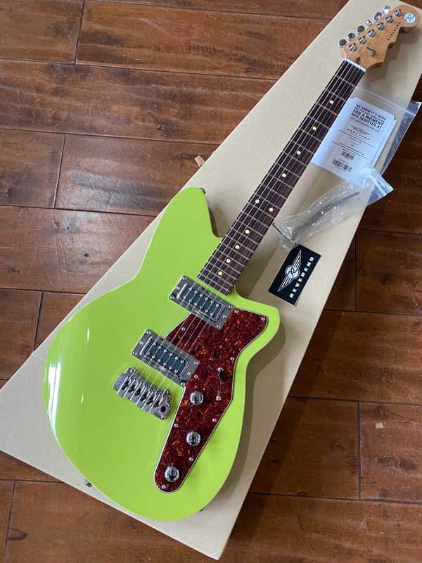 Reverend Jetstream RB Avocado #52209 (8lbs, 1.8oz) Free FAST Shipping Korina body Roasted Maple image 1