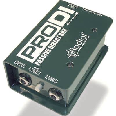 Radial Pro-DI Full Range Passive Mono Direct Box - DI Box Bild 1